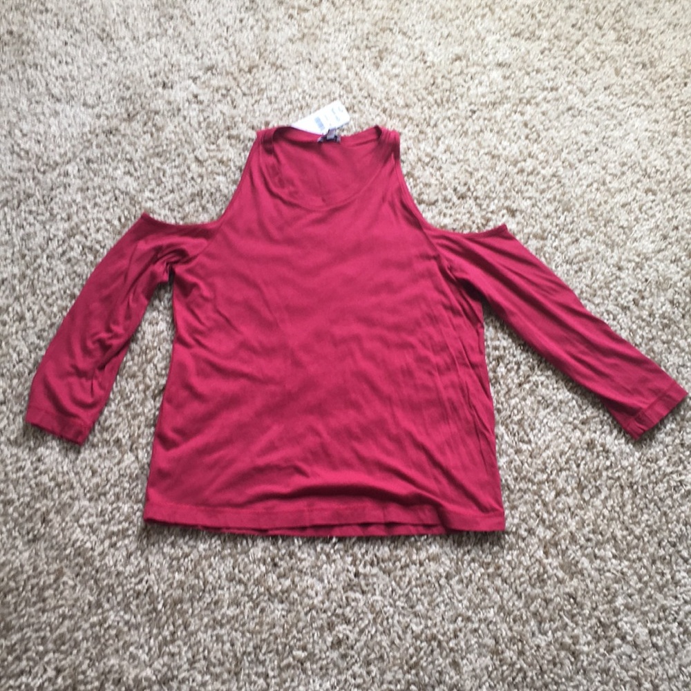 Splendid Cold Shoulder Top - Picture 8 of 8